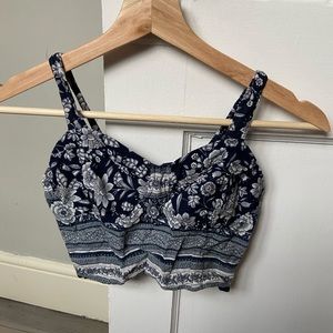 American Eagle Floral Tank
